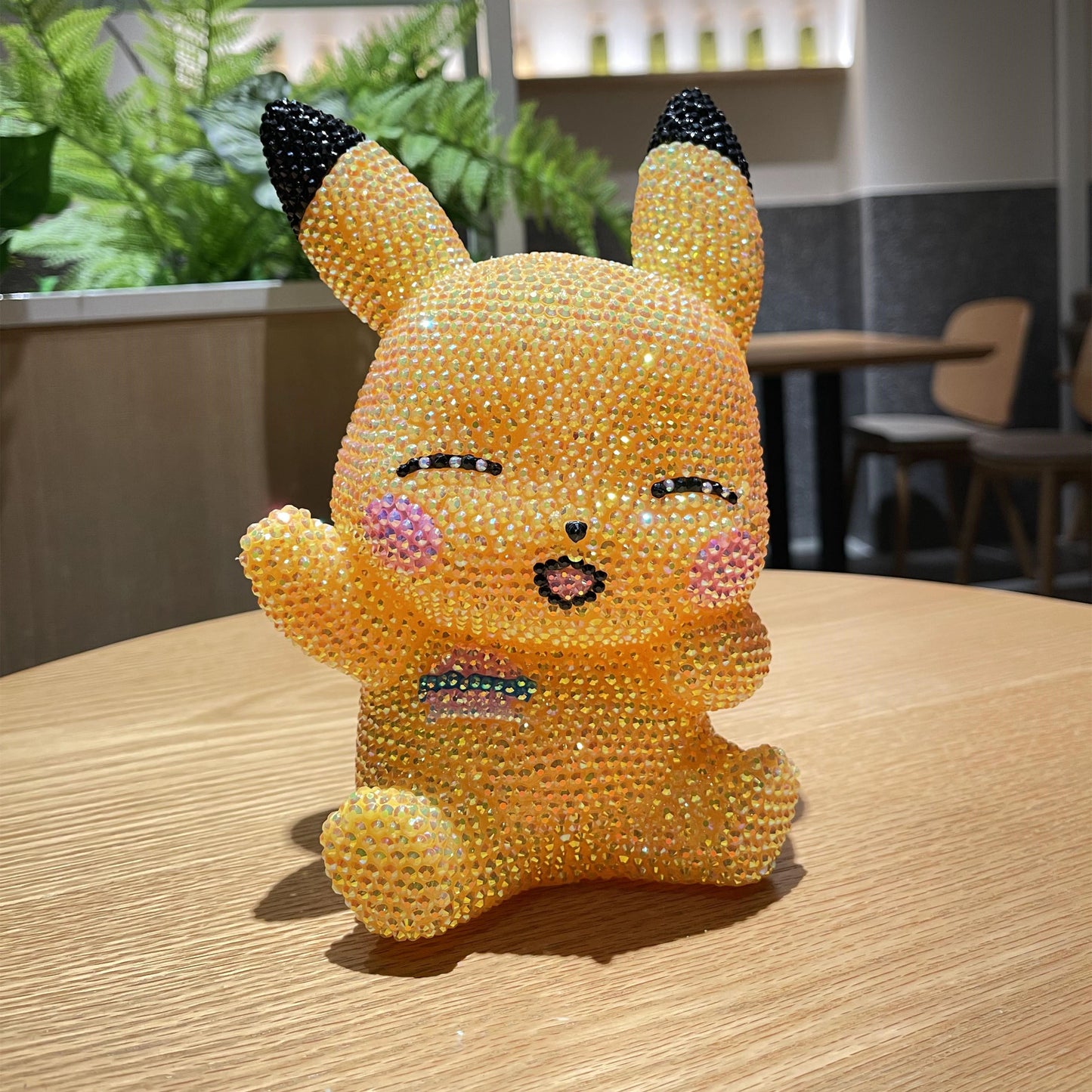 DIY Pikachu - Crystal Rhinestone Full Diamond Painting Piggy Bank (No glue)