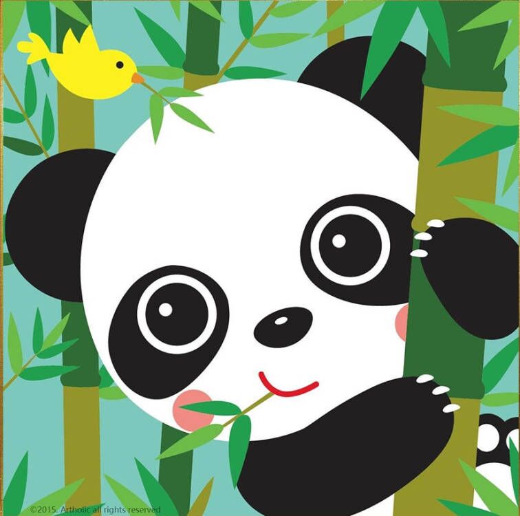 Panda | Crystal Rhinestone Diamond Painting Kits for children