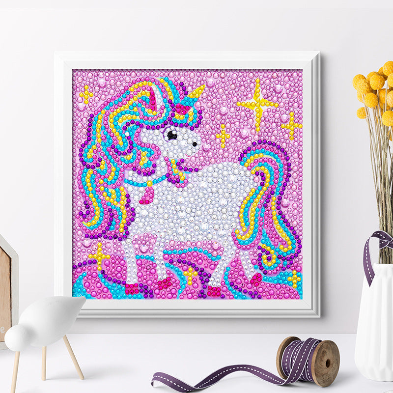 Unicorn | Crystal Rhinestone Diamond Painting Kits for children