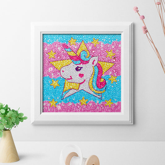 Unicorn | Crystal Rhinestone Diamond Painting Kits for children