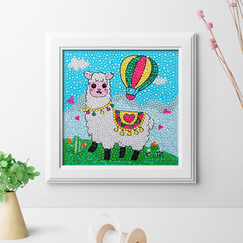 Sheep | Crystal Rhinestone Diamond Painting Kits for children