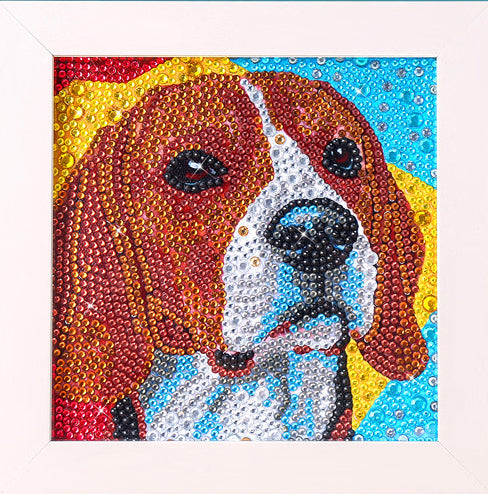 Hund | Crystal Strass Diamond Painting Kits für Kinder