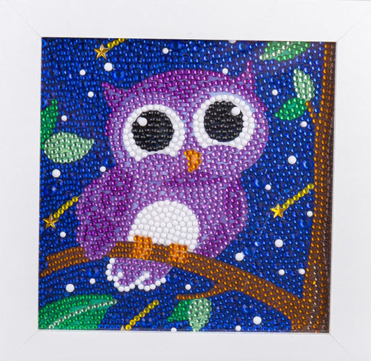 Owl | Crystal Rhinestone Diamond Painting Kits for children