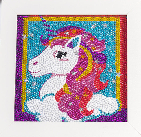 Unicorn | Crystal Rhinestone Diamond Painting Kits for children