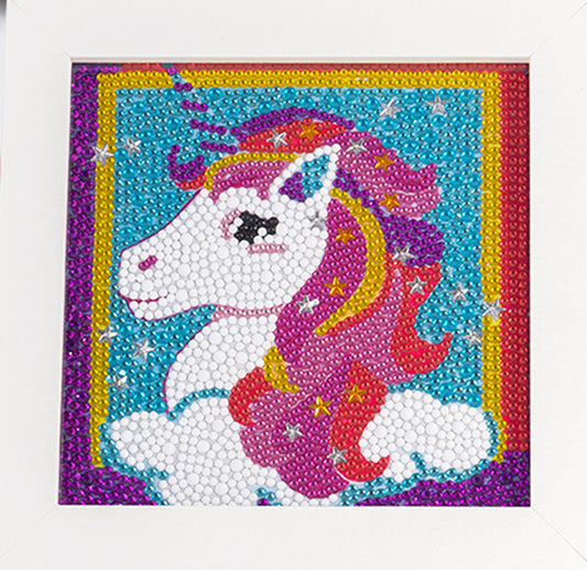 Licorne | Kits de peinture diamant strass cristal pour enfants