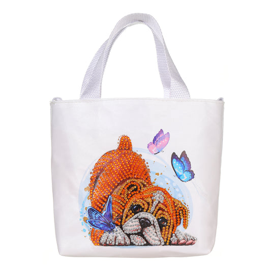 DIY special-shaped Diamond painting package Children's handbag | Dog