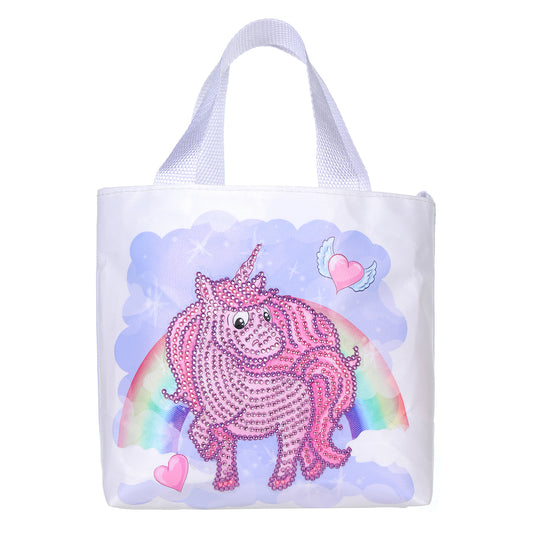 DIY special-shaped Diamond painting package Children's handbag | Unicorn