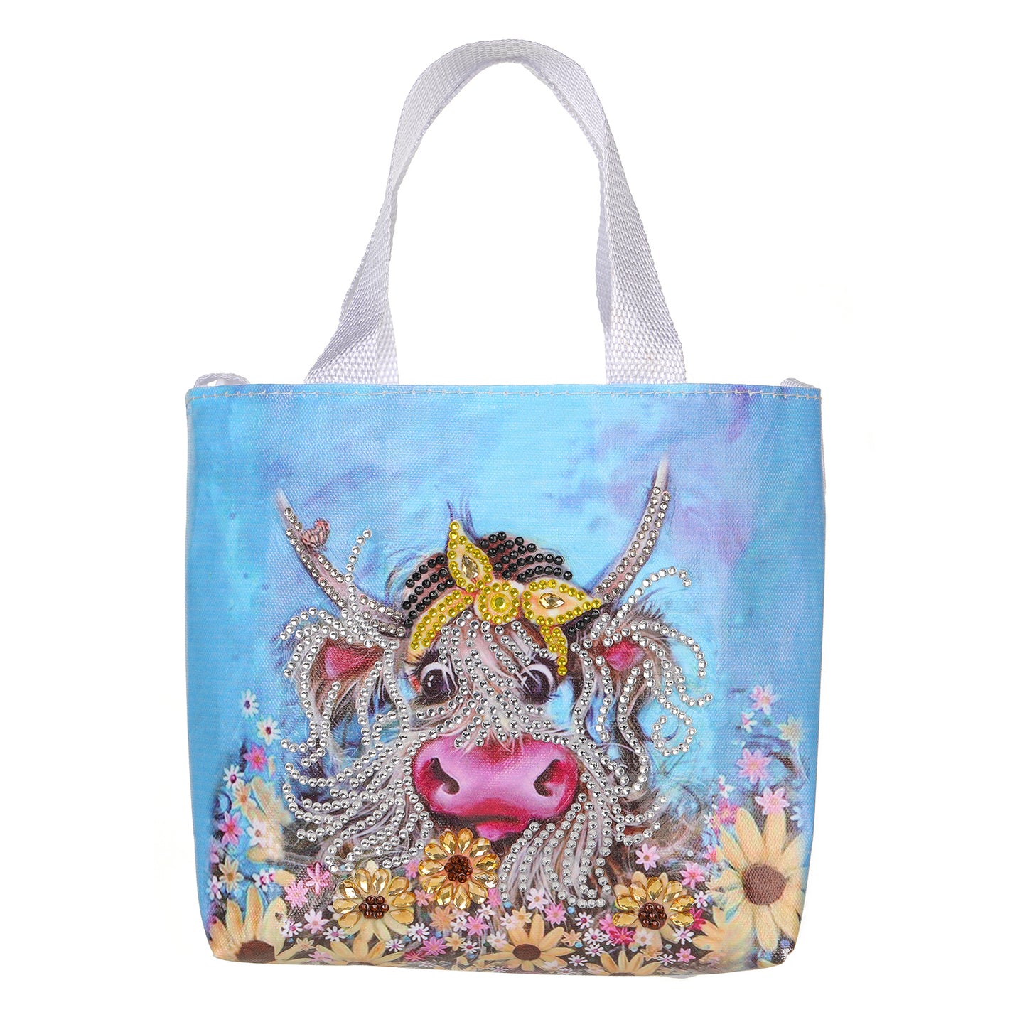 DIY special-shaped Diamond painting package Children's handbag | Cow