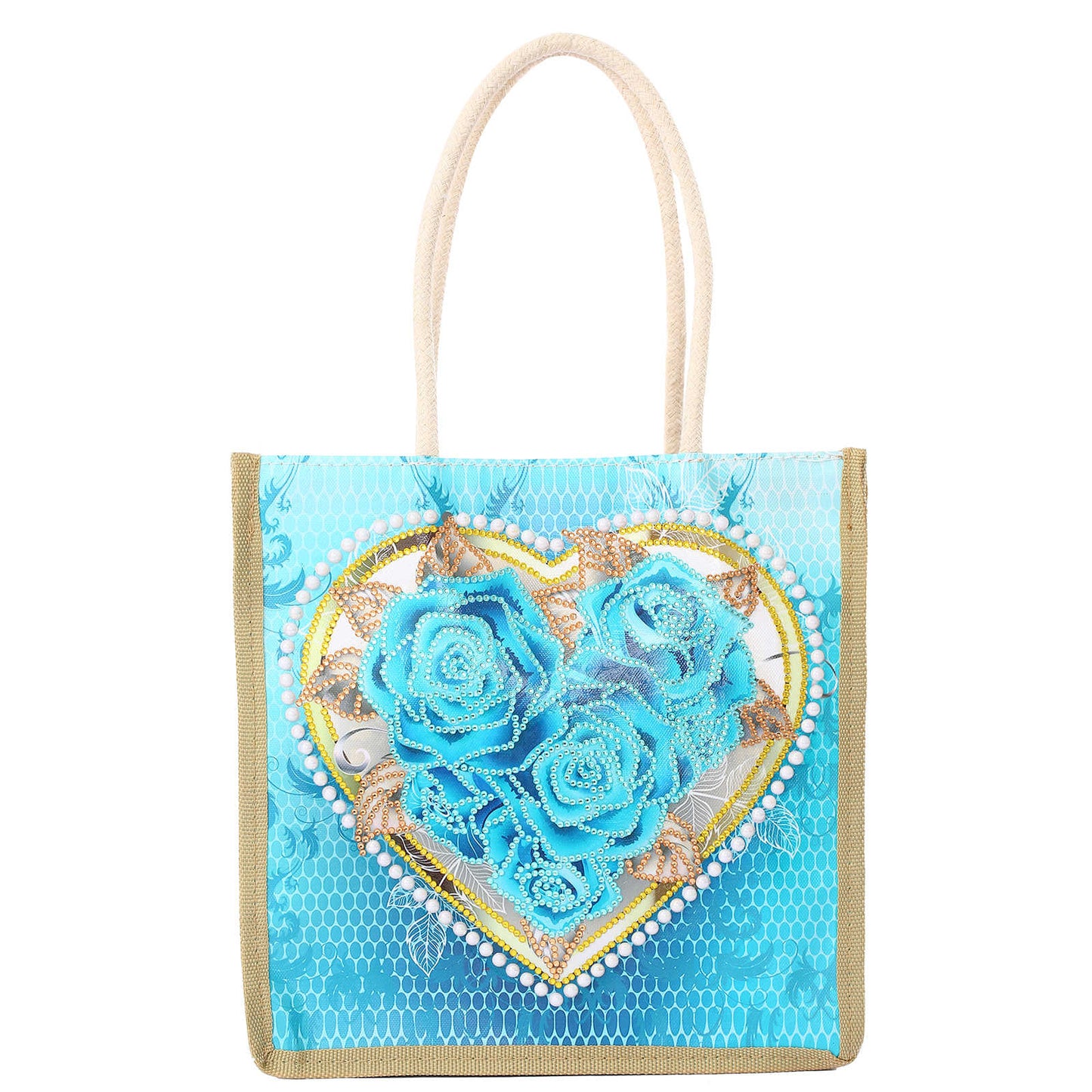 DIY special-shaped Diamond painting package Bag | Flower Love