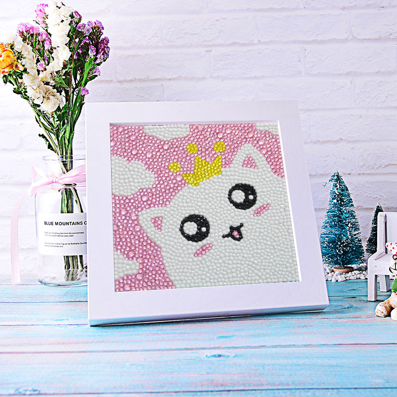 Cat | Crystal Rhinestone Diamond Painting Kits for children