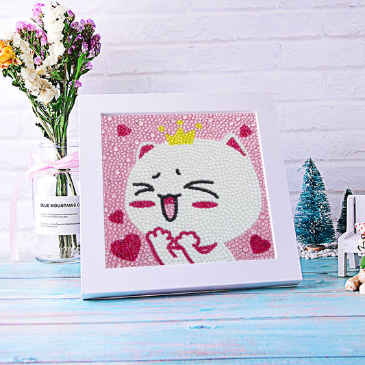 Cat | Crystal Rhinestone Diamond Painting Kits for children