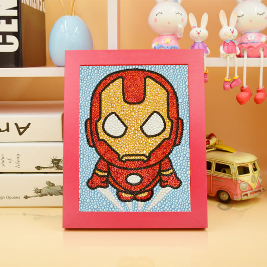 Iron Man | Crystal Rhinestone Diamond Painting Kits for children