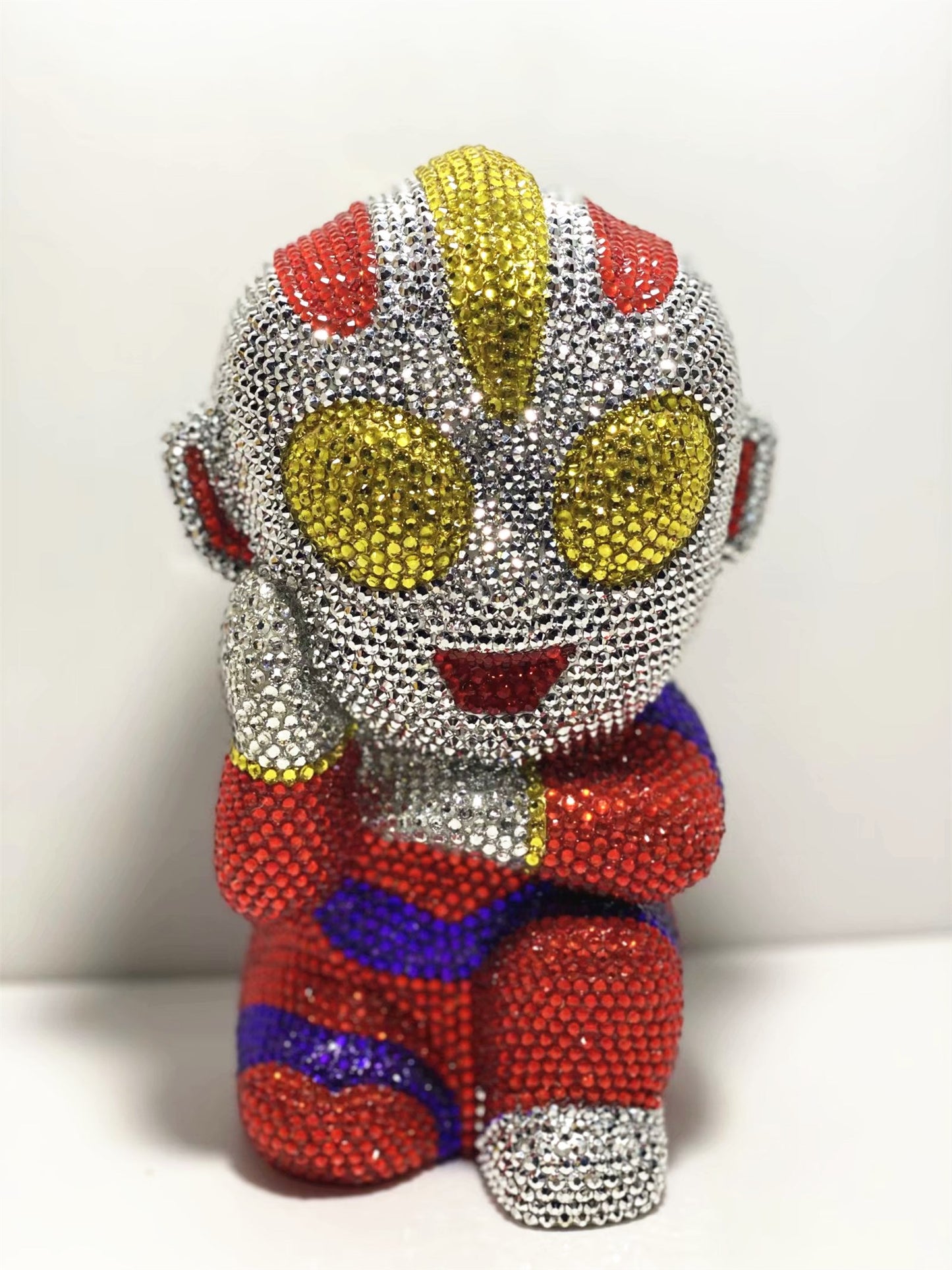 DIY Little Salty Egg Man - Crystal Rhinestone Full Diamond Painting Piggy Bank (No glue)