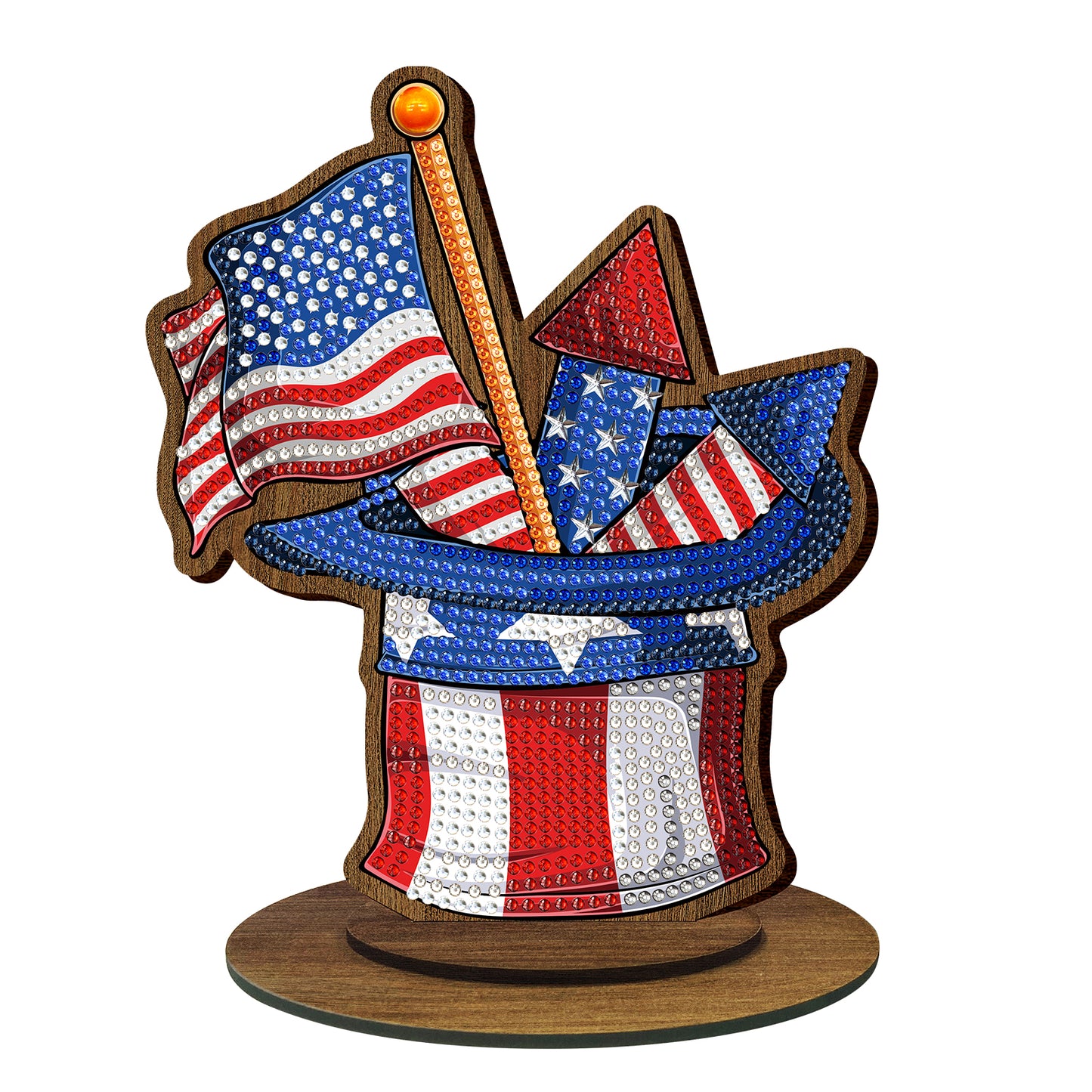 Diamond Painting Ornament | US flag