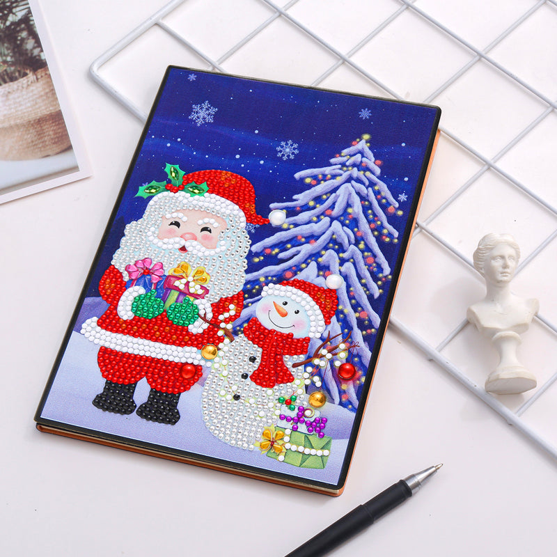 DIY Notebook Special Shape Rhinestone Diary Book