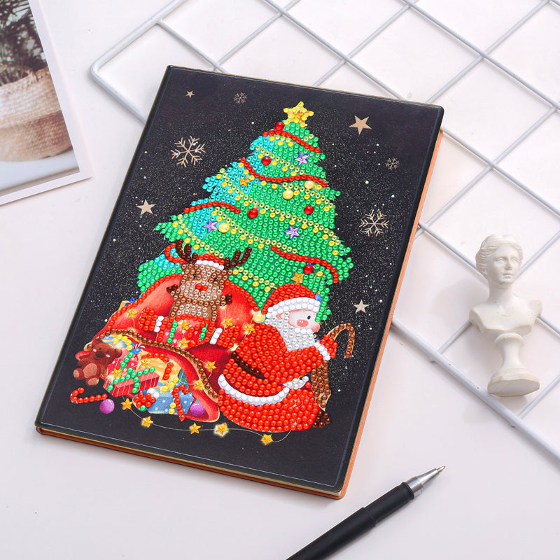 DIY Notebook Special Shape Rhinestone Diary Book