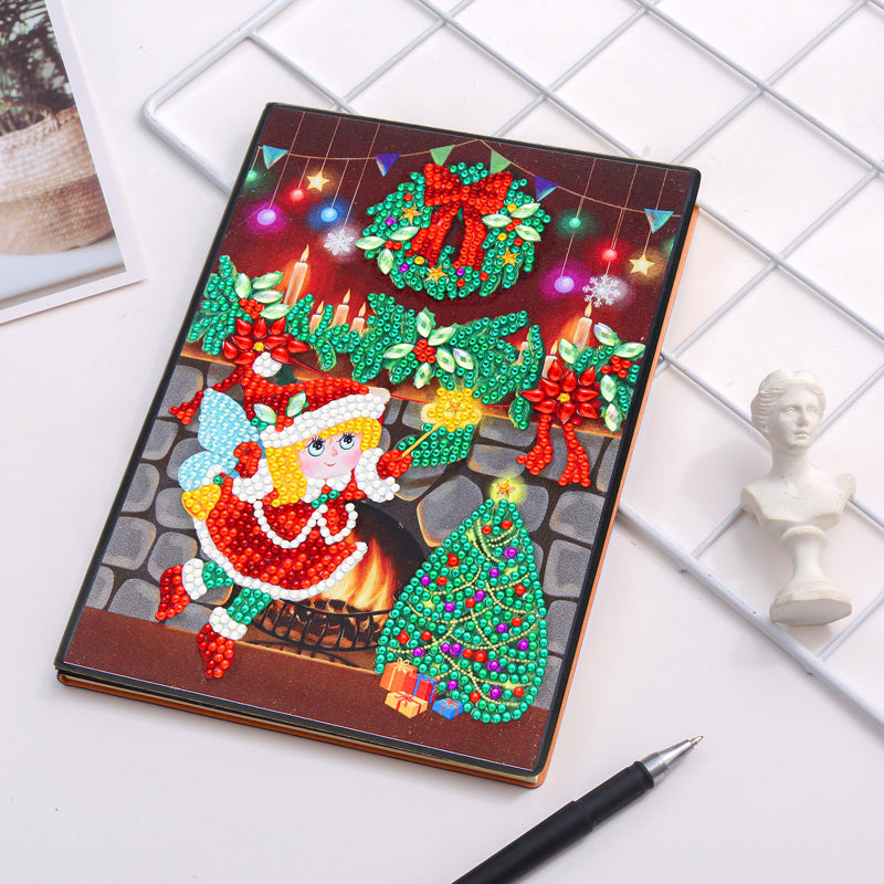 DIY Notebook Special Shape Rhinestone Diary Book