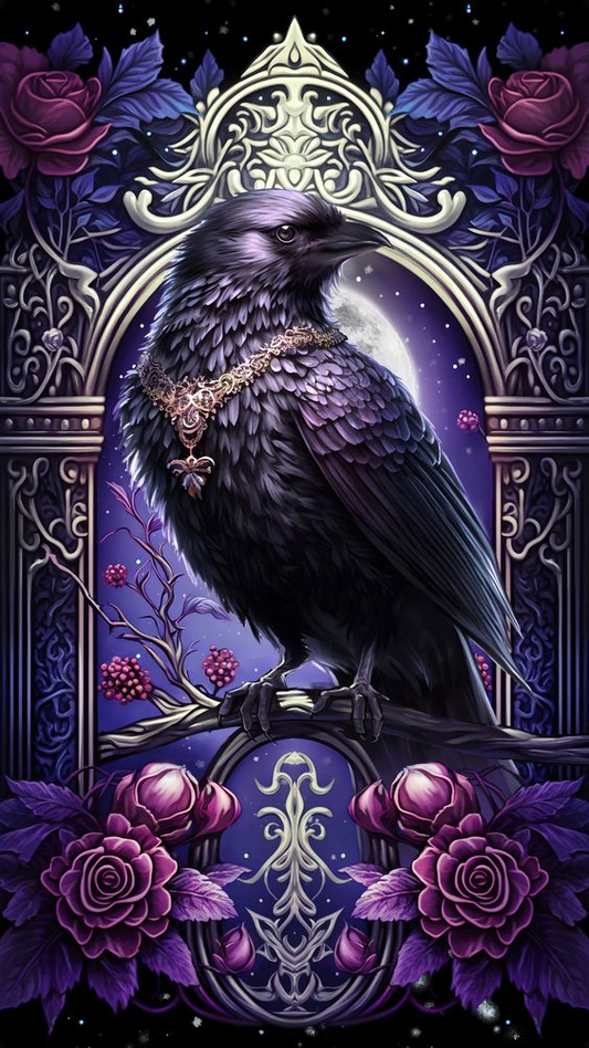 AB Diamond Painting  |  Crow