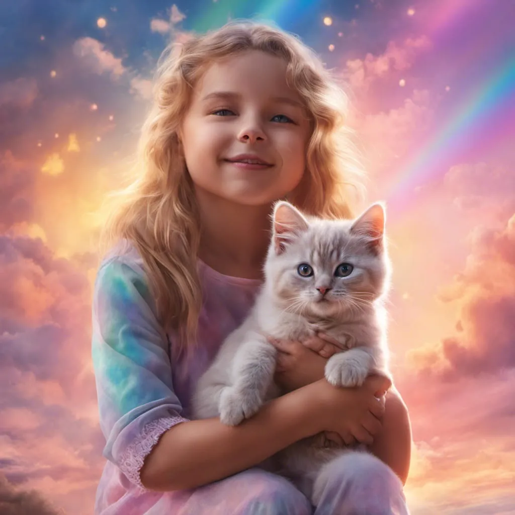 AB Diamond Painting  |  Girl and Cat