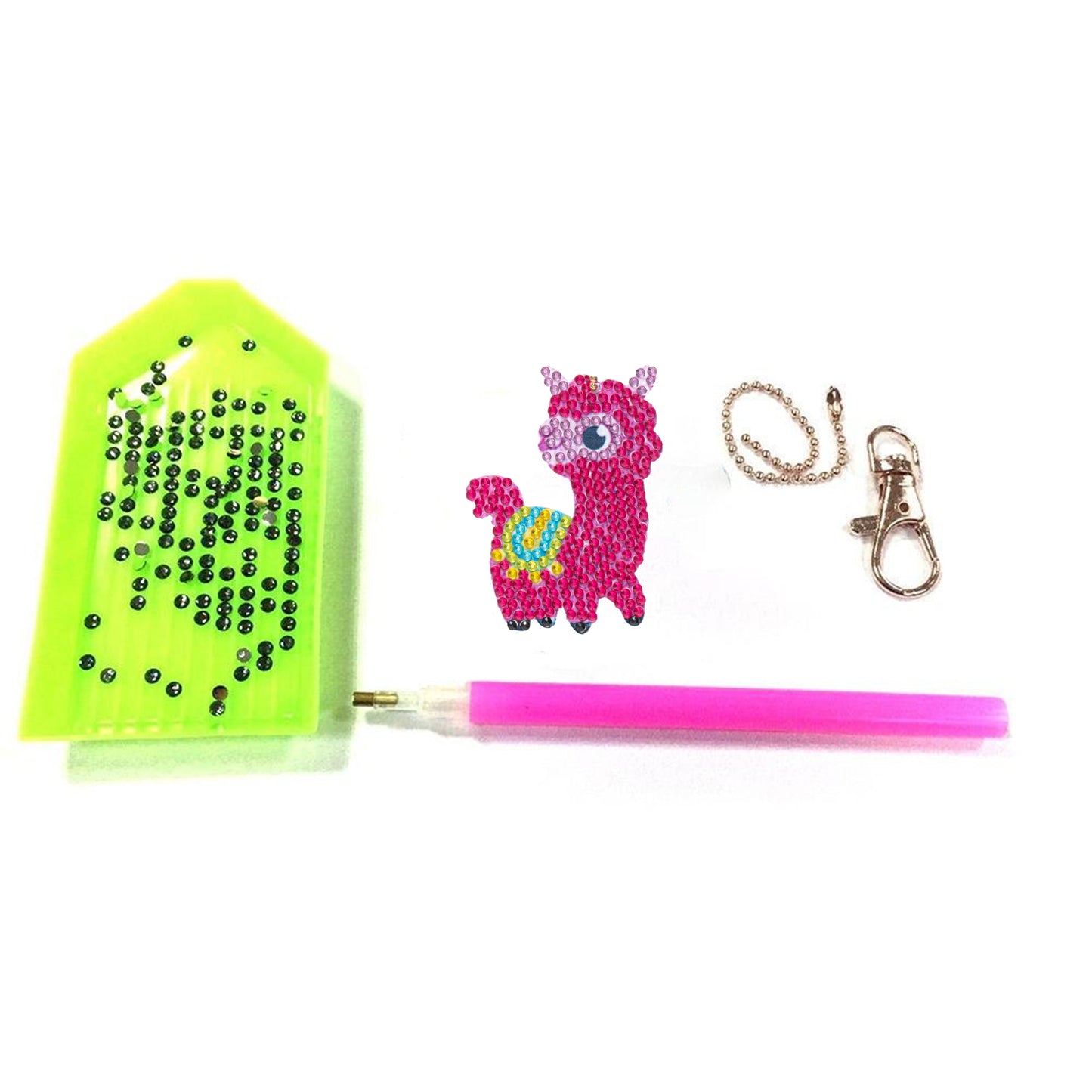 DIY keychain | Bambi | Double-sided | Five Piece Set