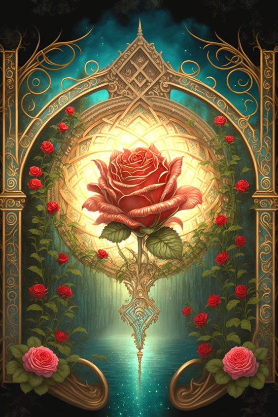 AB Diamond Painting    |   ROSE