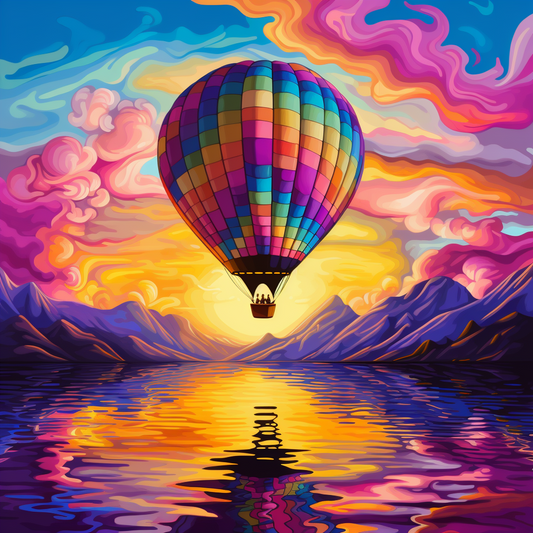 AB Diamond Painting  |  Hot Air Balloon