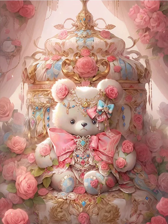 AB Diamond Painting  |  Afternoon Tea Bear