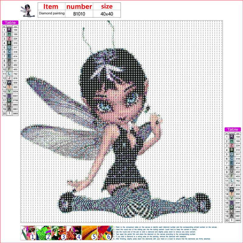 Fairy | Full Round Diamond Painting Kits