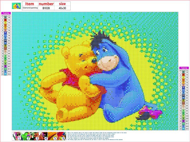 Winnie the Pooh | Full Round Diamond Painting Kits