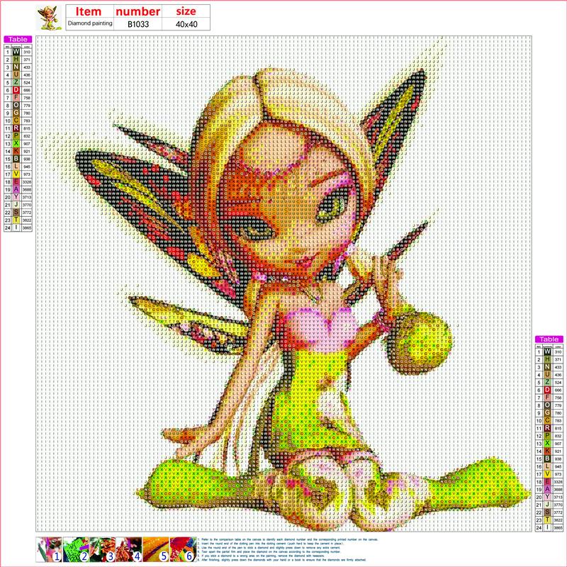 Fairy | Full Round Diamond Painting Kits