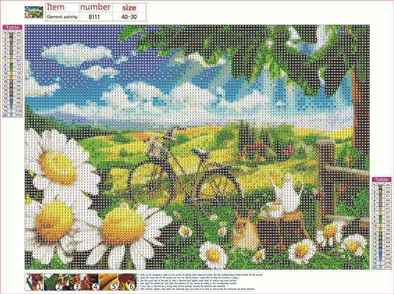 Bicycle | Full Round Diamond Painting Kits