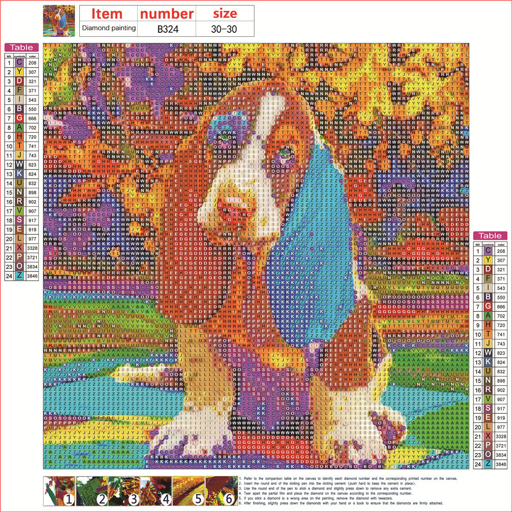 Dog | Full Round Diamond Painting Kits