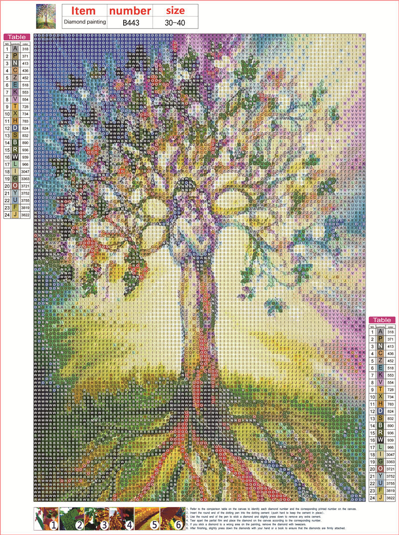 Couple tree | Full Round Diamond Painting Kits