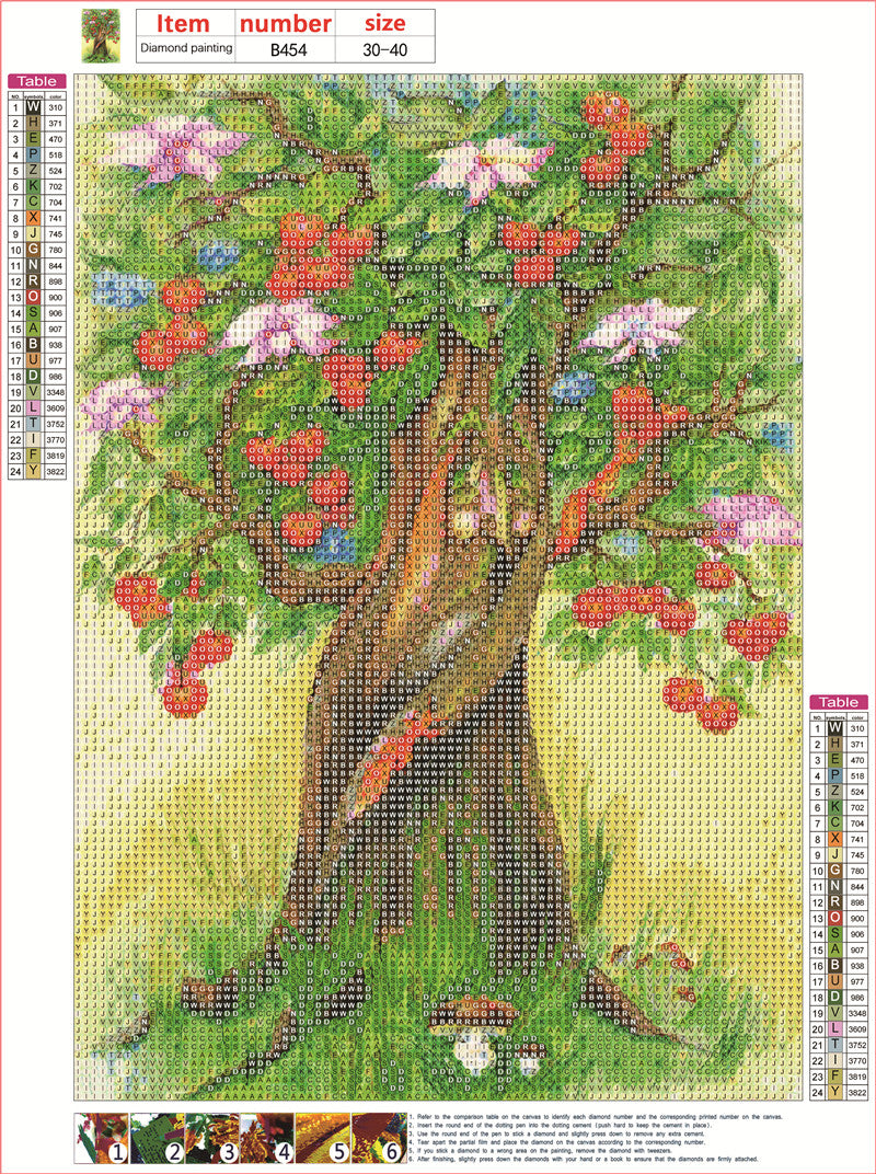 Old man tree | Full Round Diamond Painting Kits