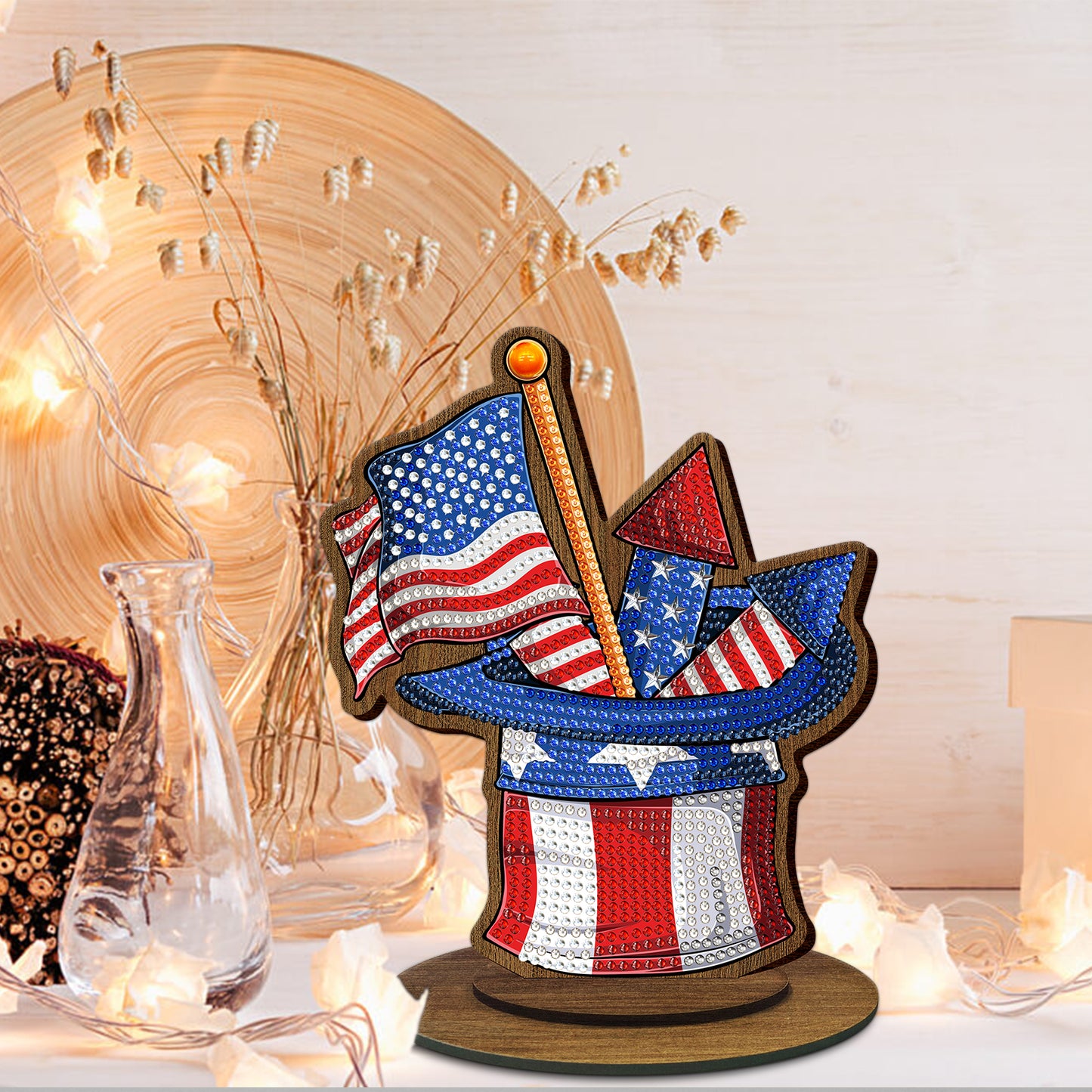 Diamond Painting Ornament | US flag