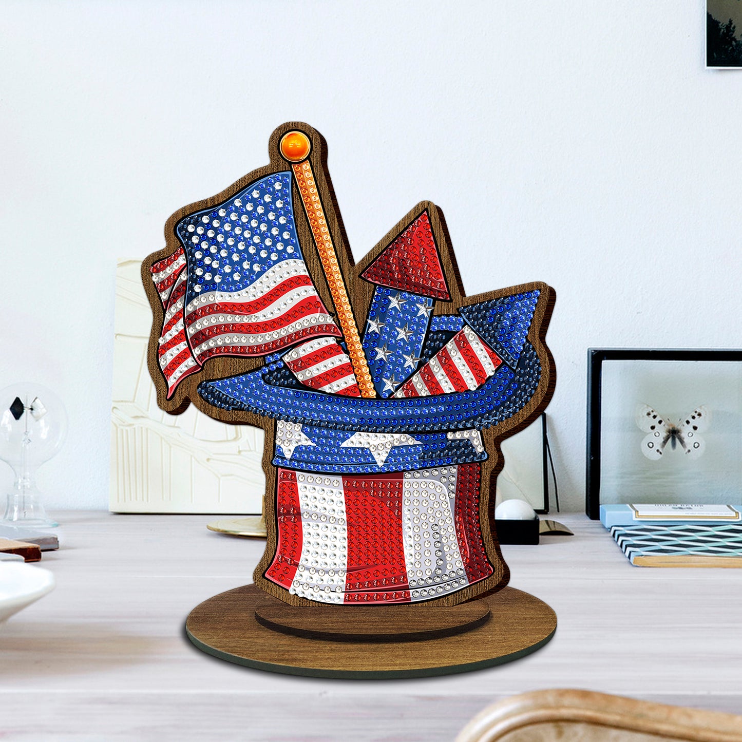 Diamond Painting Ornament | US flag