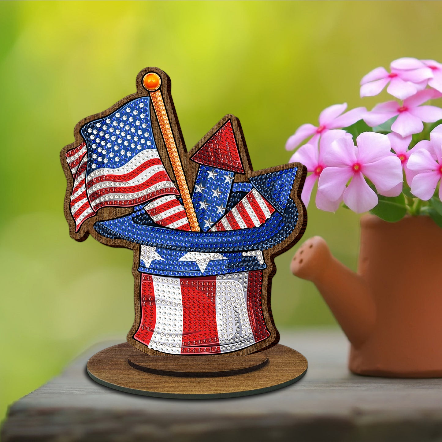 Diamond Painting Ornament | US flag