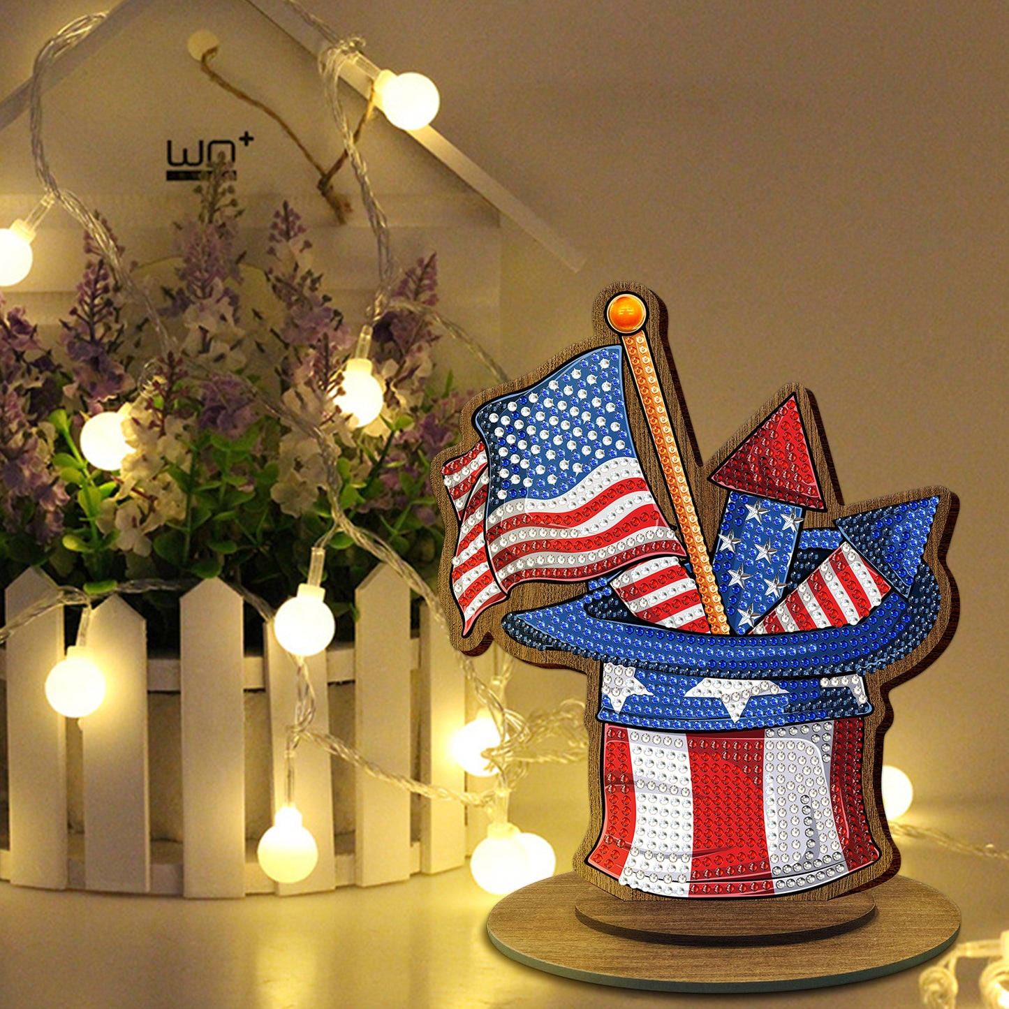 Diamond Painting Ornament | US flag