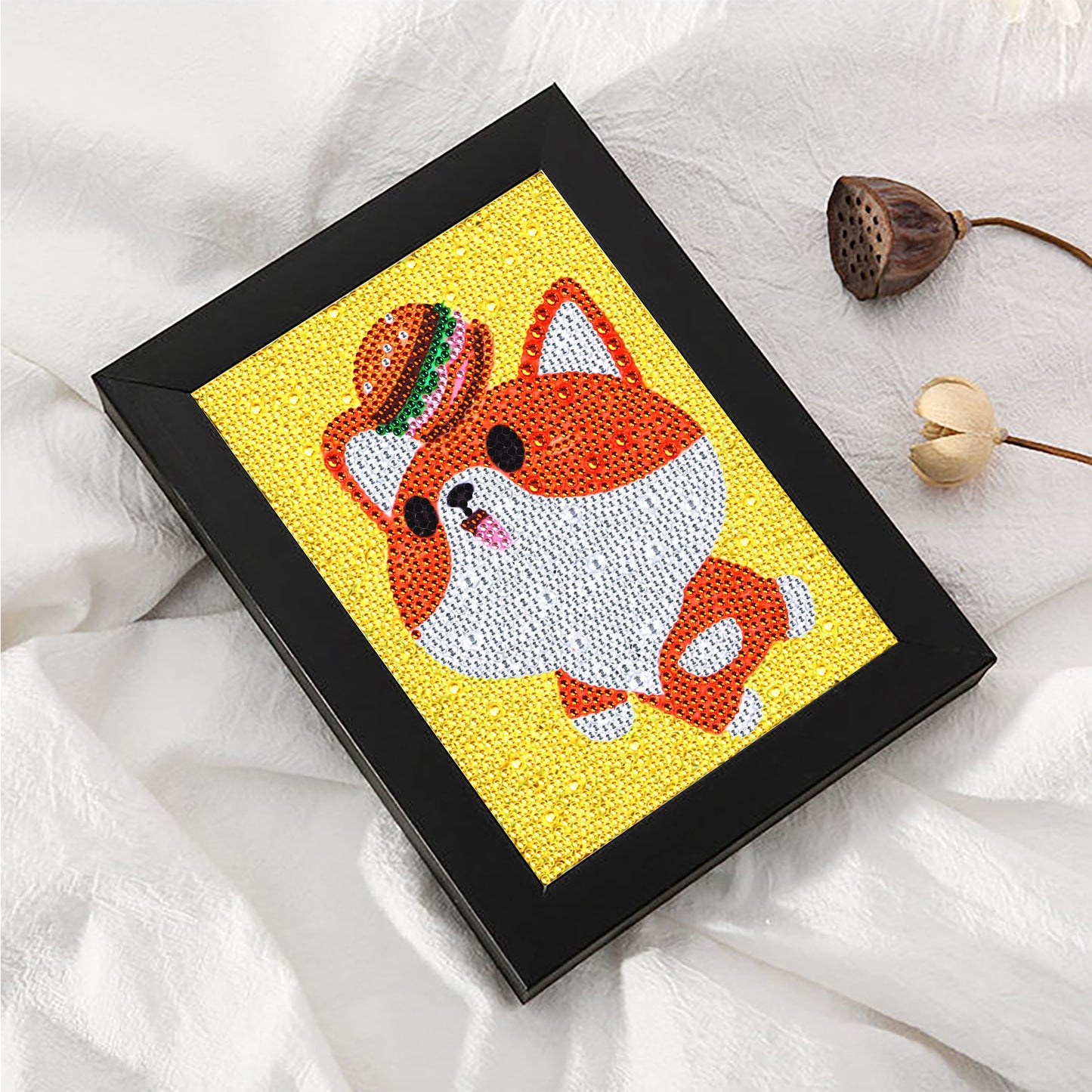 Children's Series-| Fox | Crystal Diamond Painting-（Frameless）