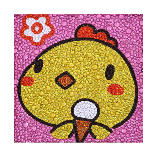 Children's Series-| chick | Crystal Rhinestone Full Diamond Painted-(Frameless)