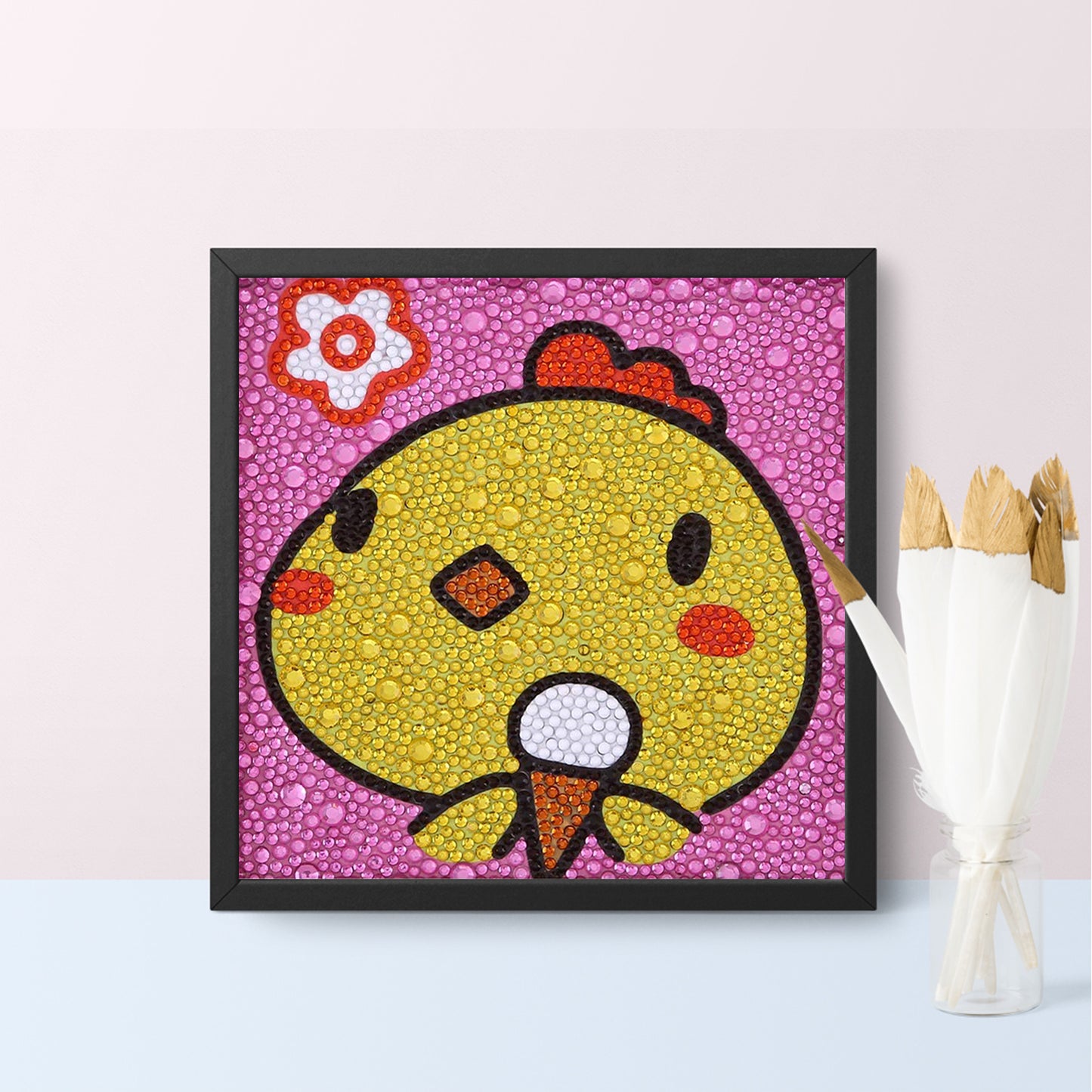 Children's Series-| chick | Crystal Rhinestone Full Diamond Painted-(Frameless)