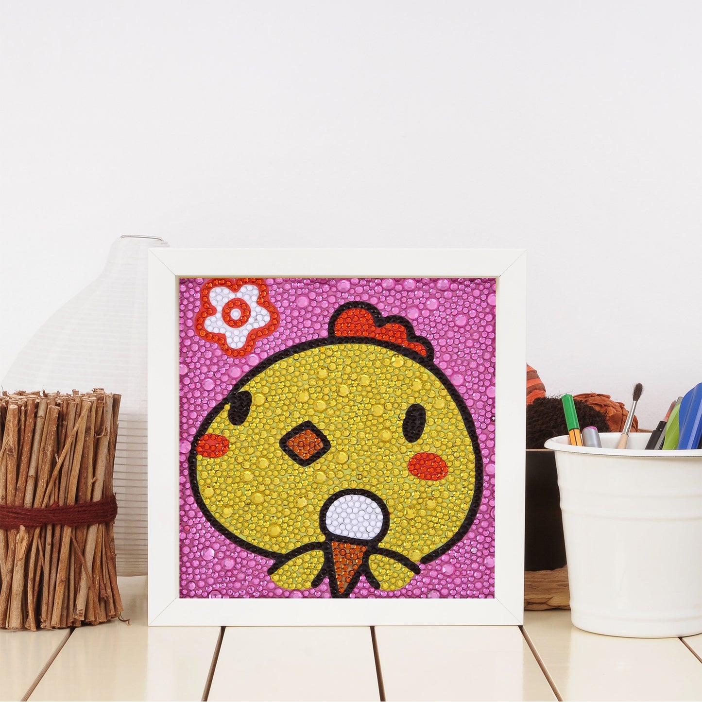 Children's Series-| chick | Crystal Rhinestone Full Diamond Painted-(Frameless)