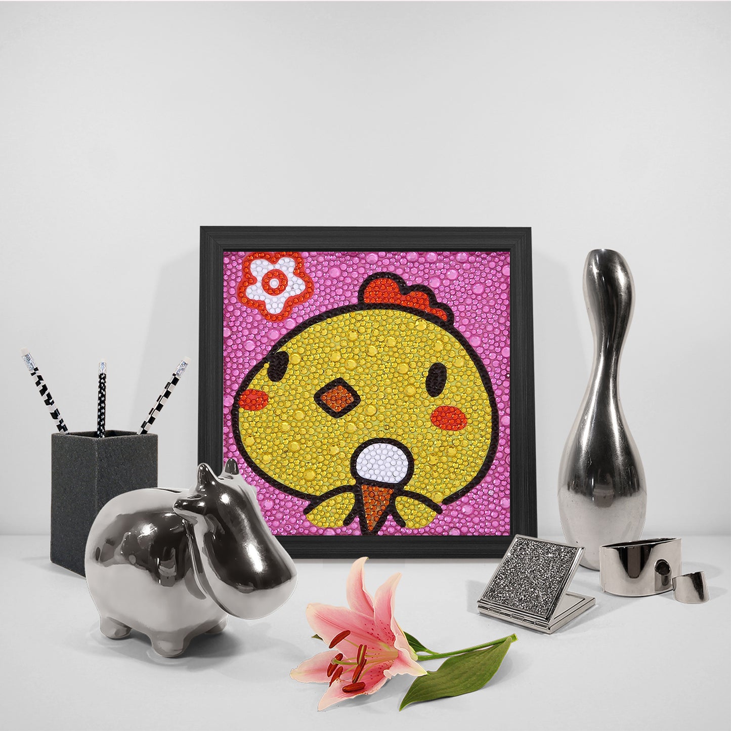 Children's Series-| chick | Crystal Rhinestone Full Diamond Painted-(Frameless)