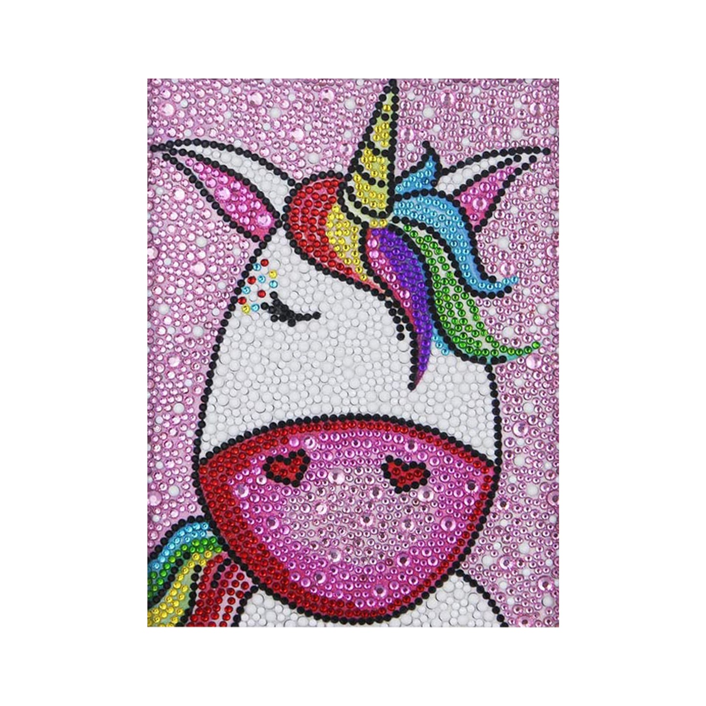 Children's Series-| unicorn | Crystal Diamond Painting-（Frameless）