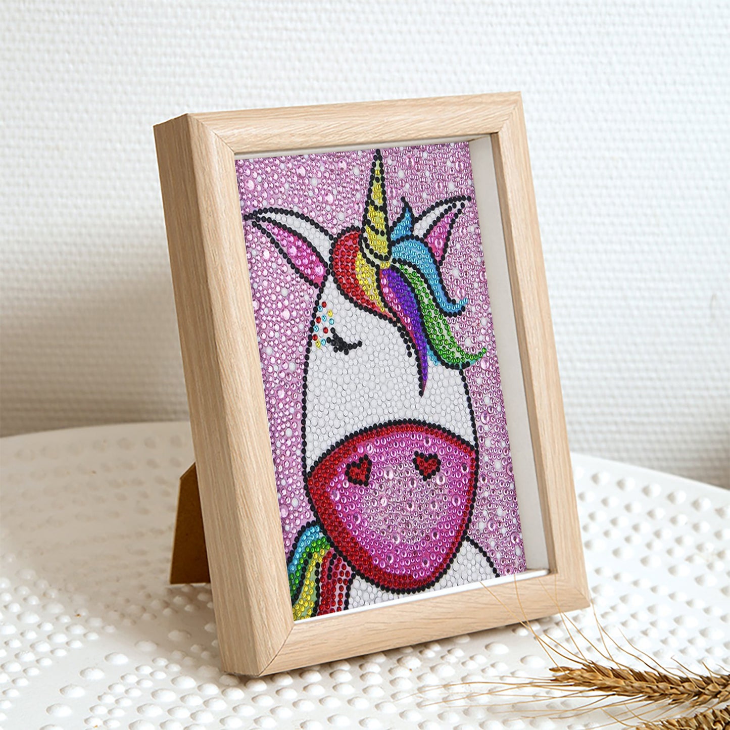 Children's Series-| unicorn | Crystal Diamond Painting-（Frameless）