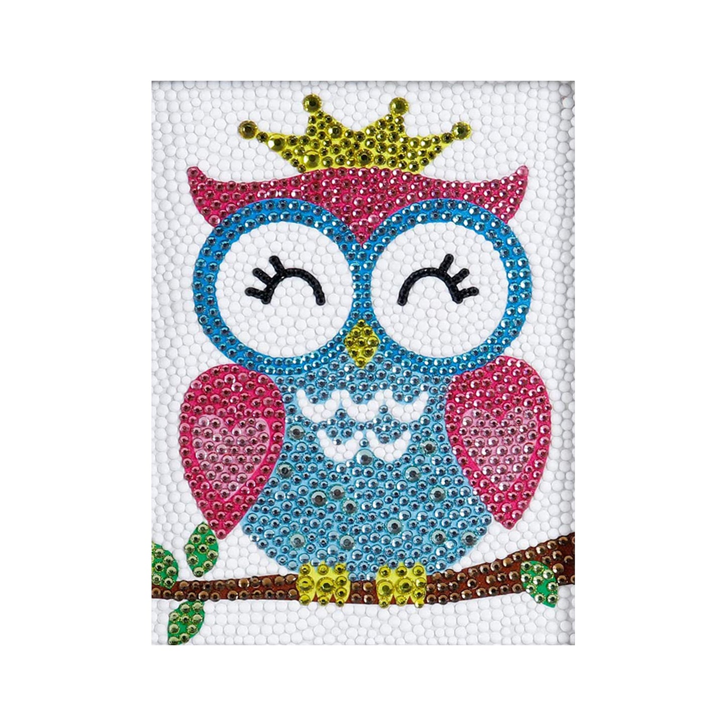 Children's Series-| owl | Crystal Diamond Painting-（Frameless）