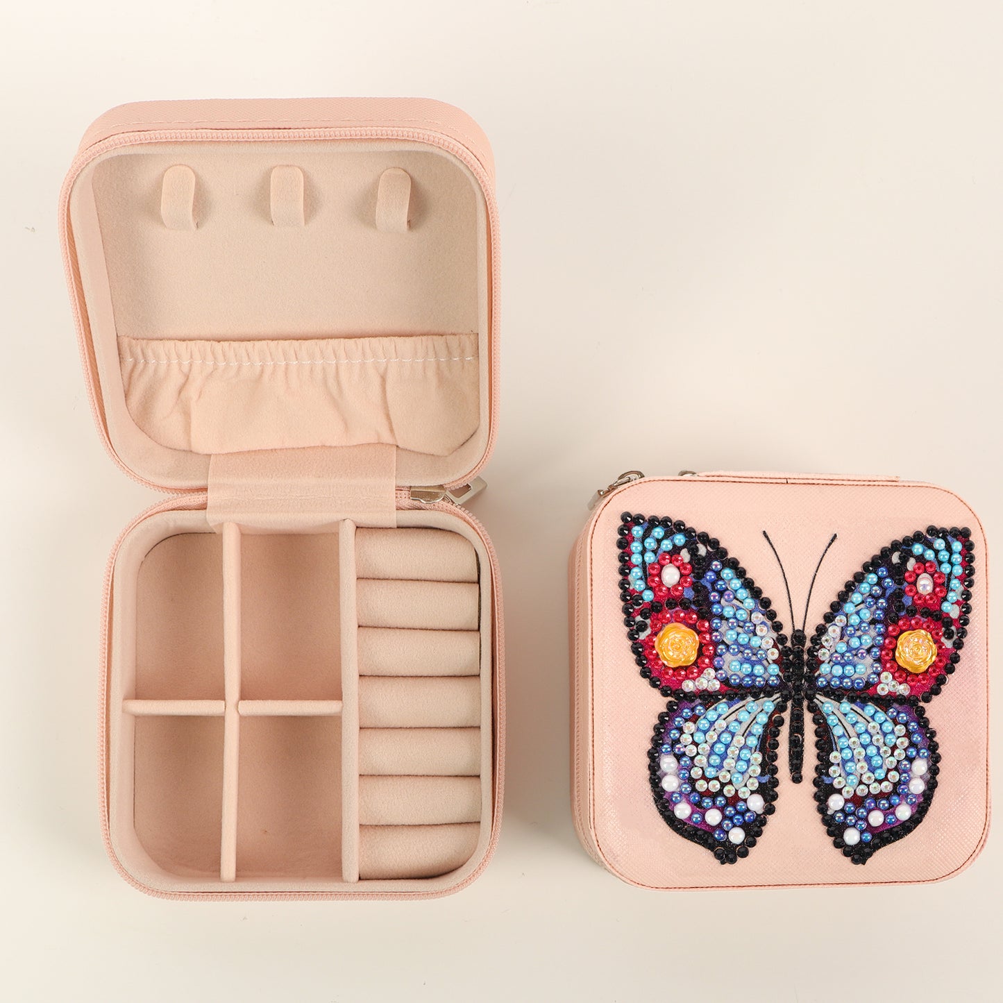 DIY Diamond Painting Jewelry Box-Butterflies