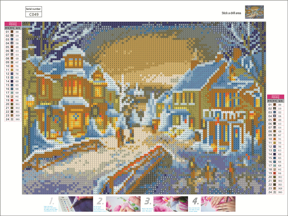 Winter Street | Full Circle Diamond Painting Kit