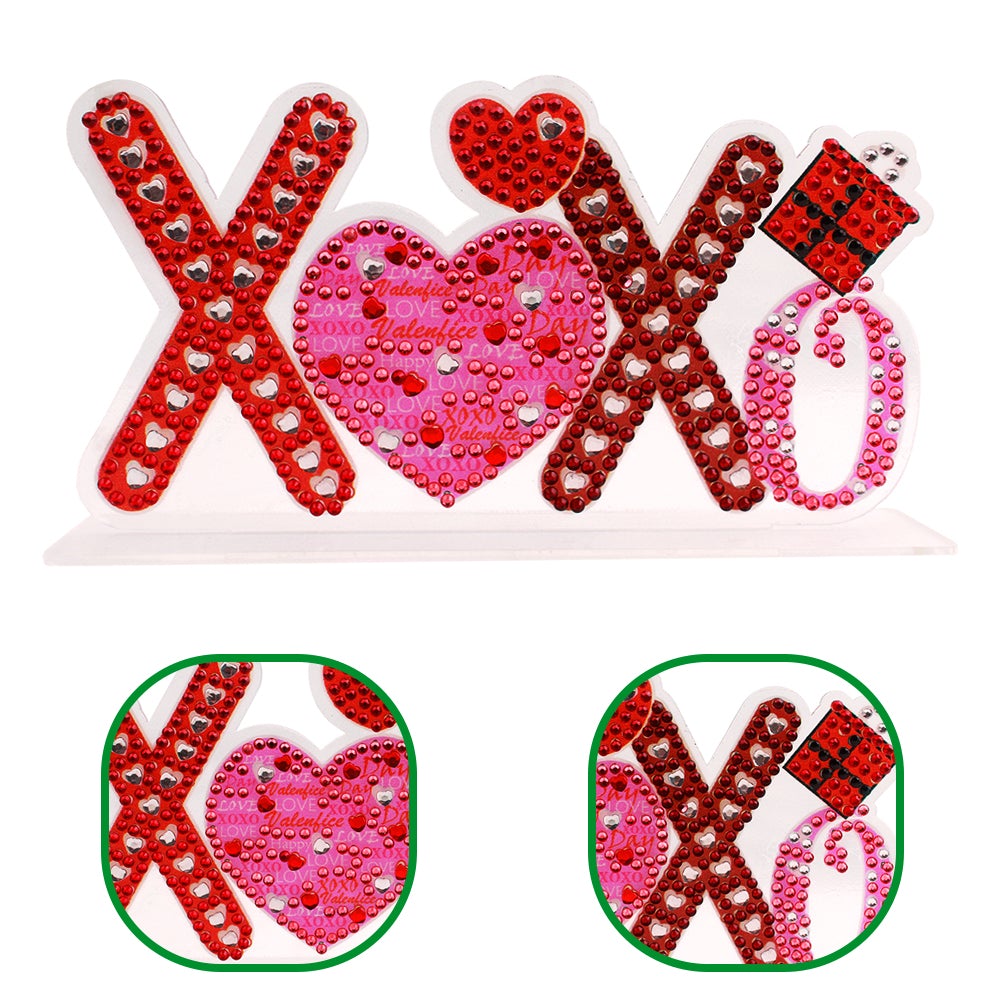 DIY Diamond Painting Diamond Decoration | Valentine's Day Series LOVE | Craft Ornaments