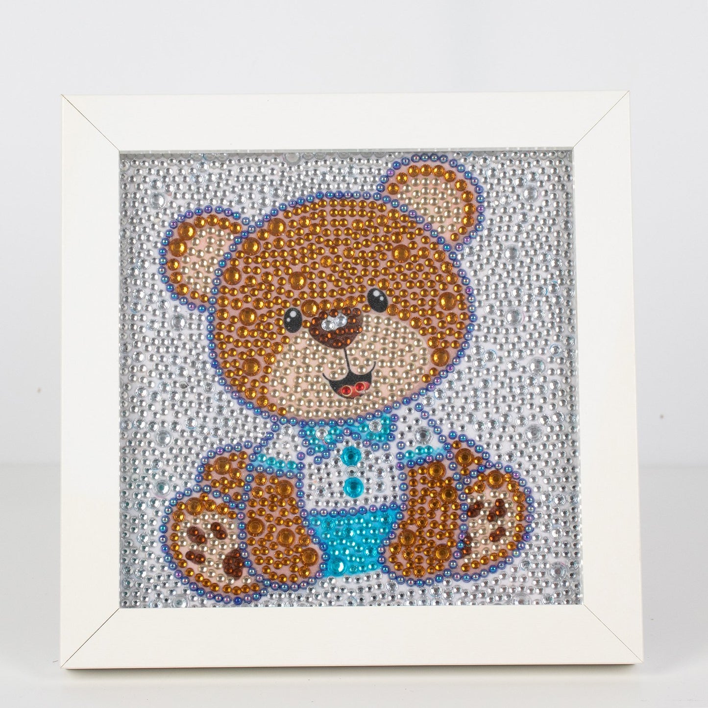 Children's Series-| Bear | Crystal Rhinestone Full Diamond Painted-(Frameless)